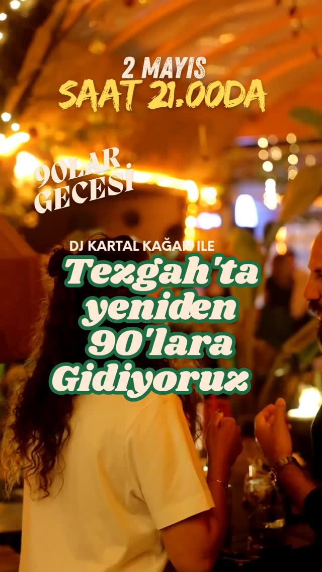 Kartal Kağan Kaya - 90'lar Gecesi Etkinlik afişi