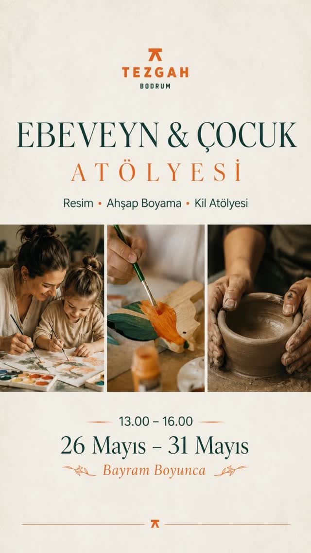 Ebeveyn & Çocuk Atölyesi Etkinlik afişi