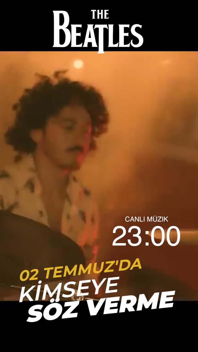 Canlı Müzik Etkinlik afişi