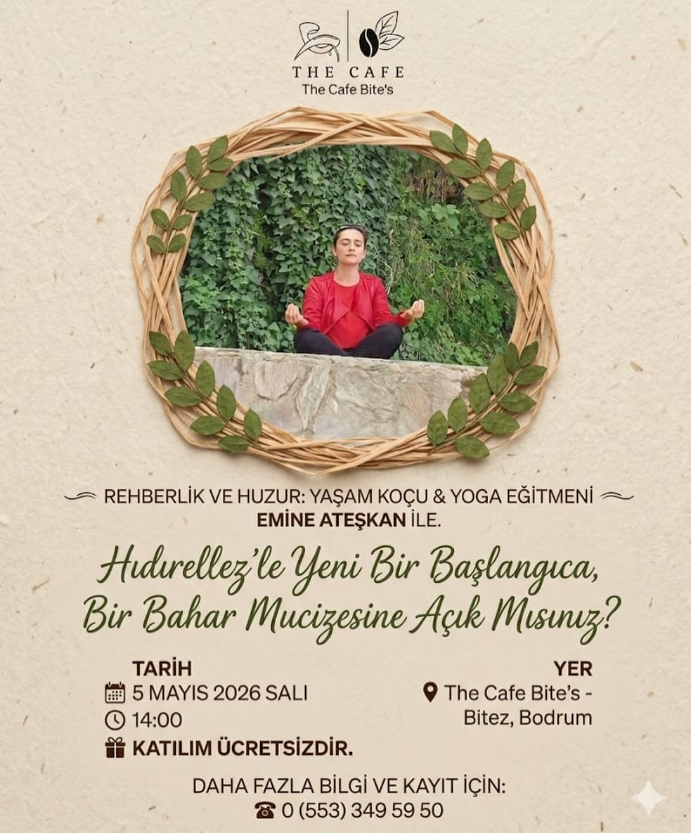 Emine Ateşkan – Hıdırellez’e Özel: Rehberlik ve Huzur Etkinlik afişi