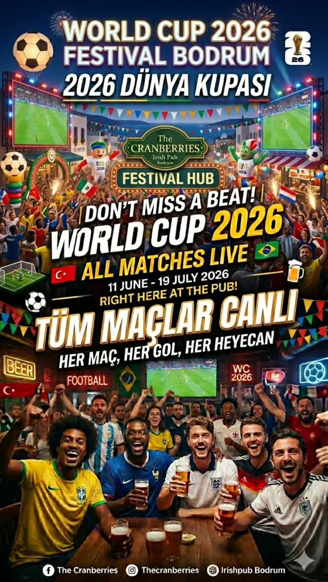Dünya Kupası 2026 - Tüm Maçlar Canlı Etkinlik afişi