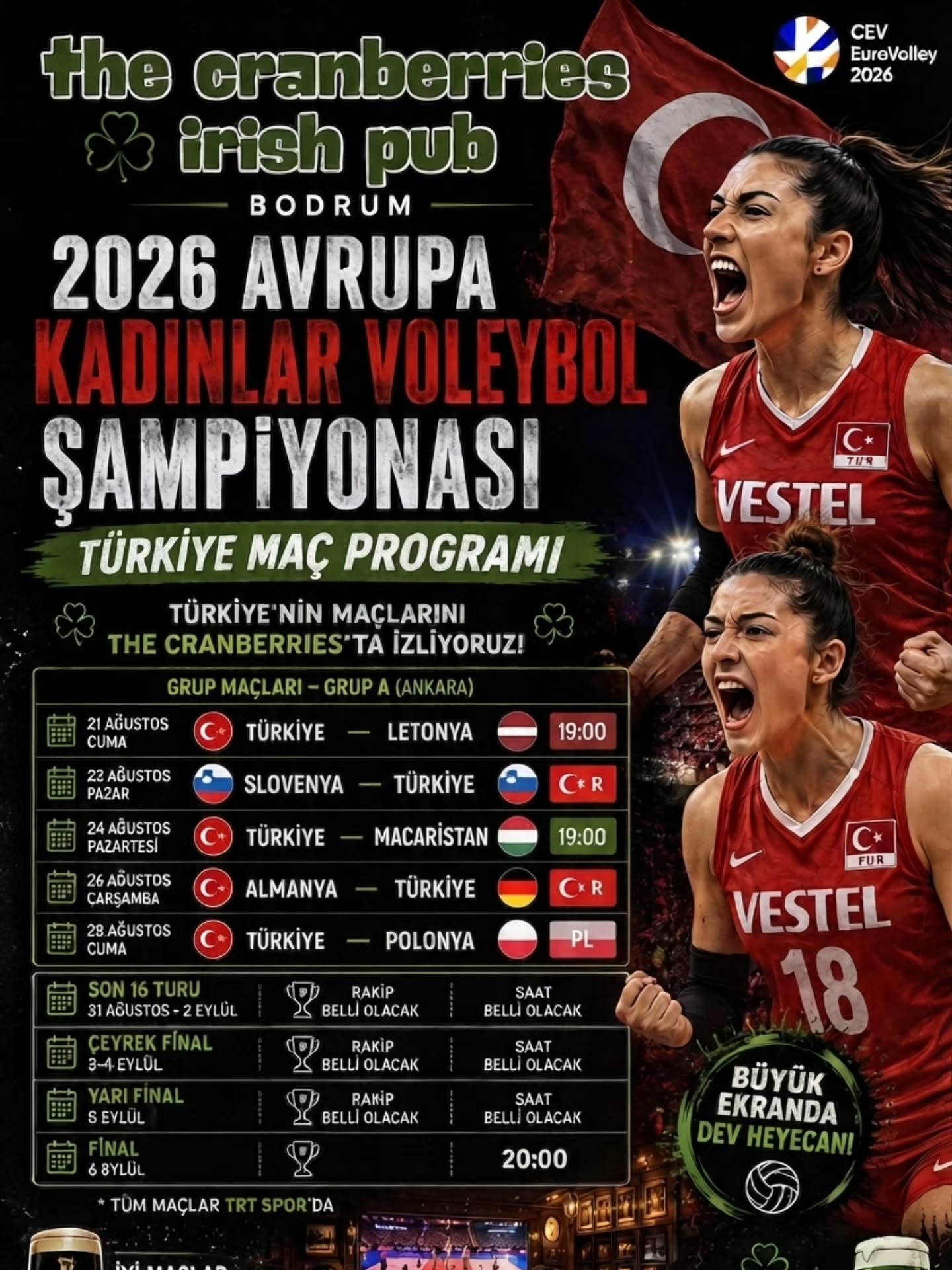 Türkiye - Polonya (EuroVolley 2026 - İzleme)