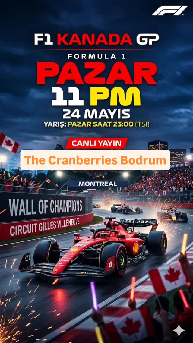 F1 Kanada GP — Canlı Yayın Etkinlik afişi