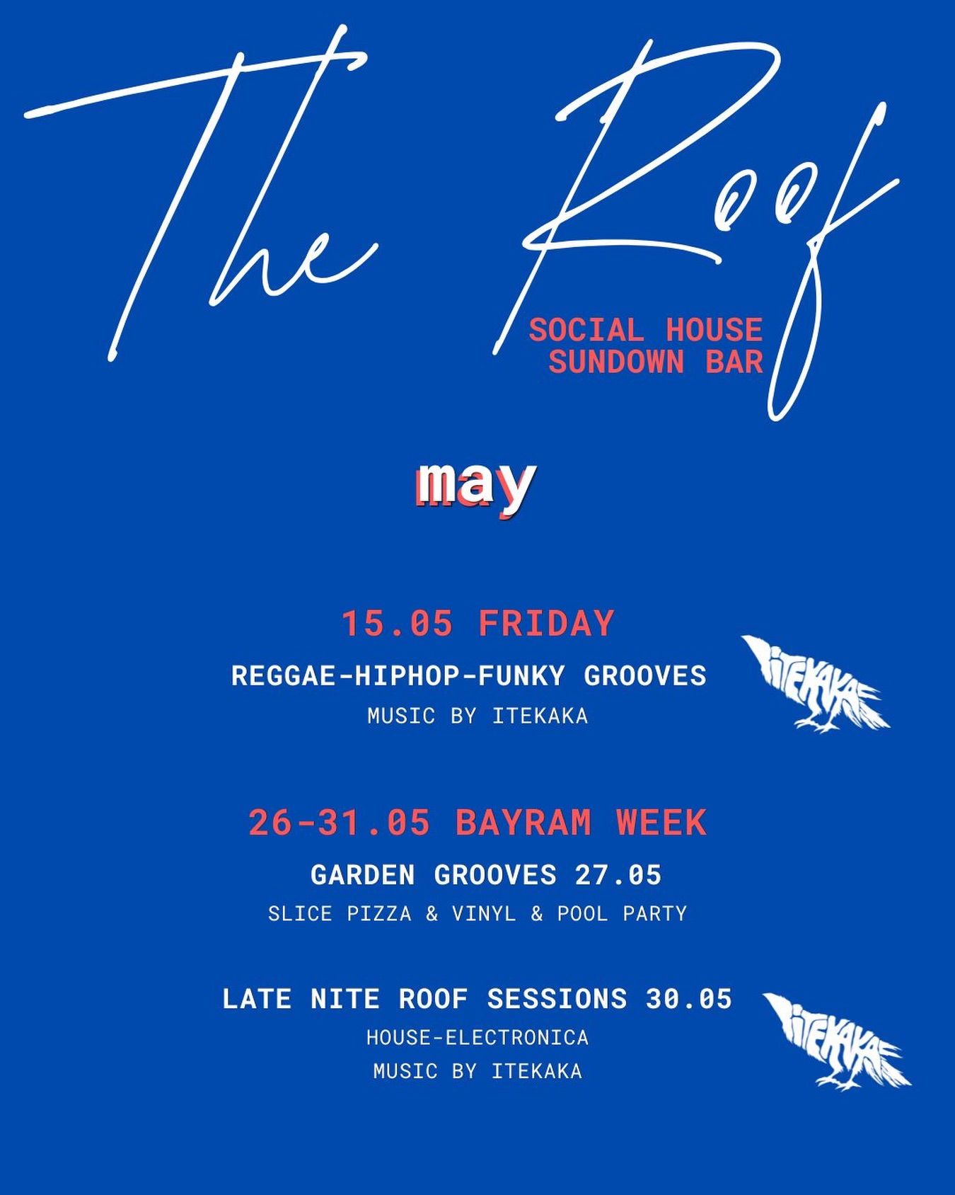 Garden Grooves — Pool Party & Vinyl Etkinlik afişi