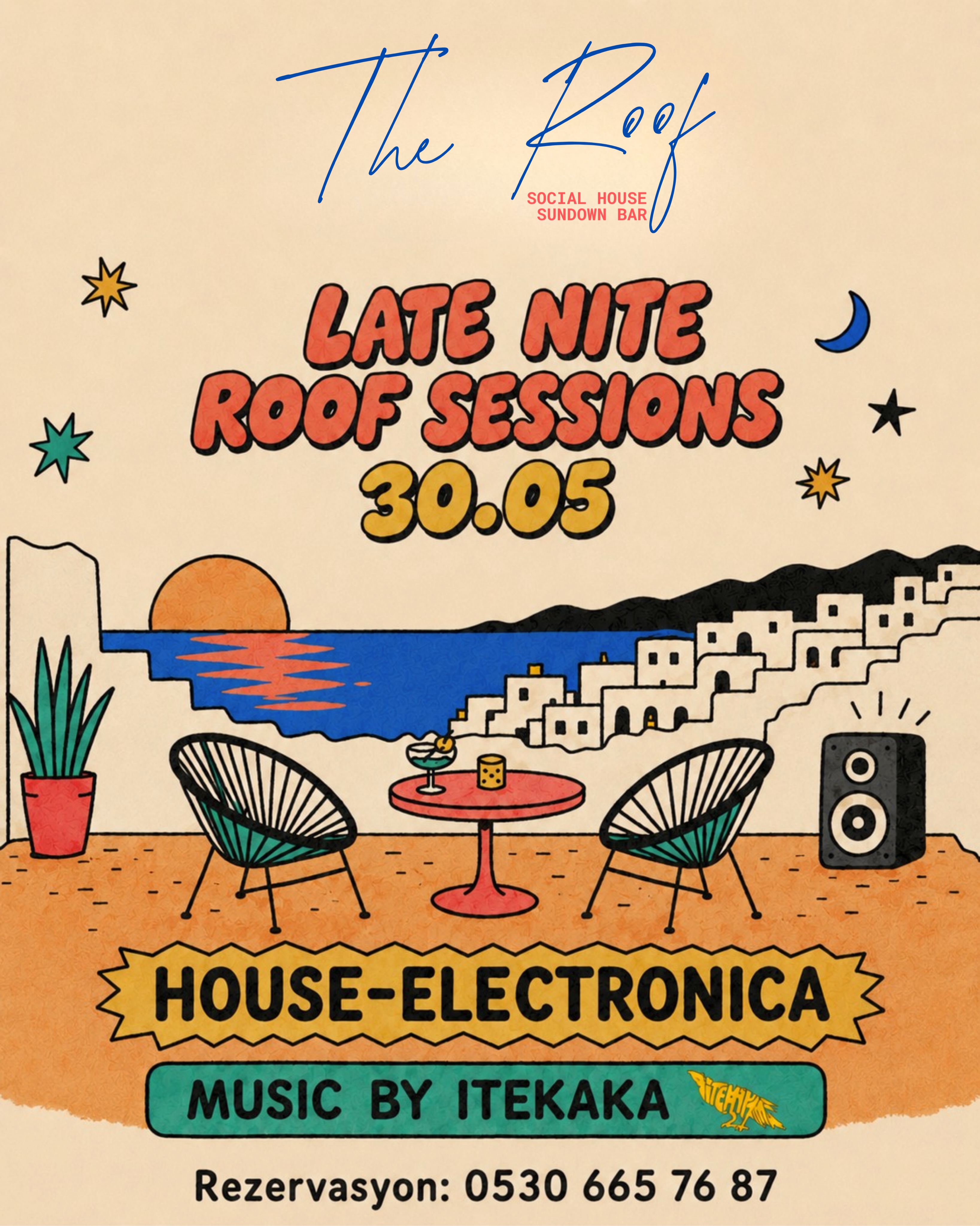 Itekaka — Late Nite Roof Sessions Etkinlik afişi