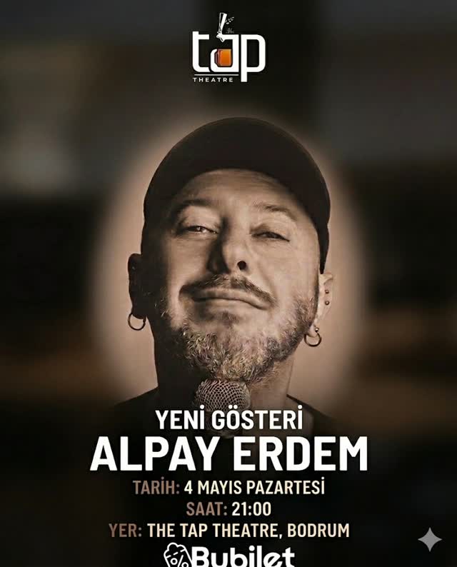 Alpay Erdem — Yeni Gösteri Etkinlik afişi