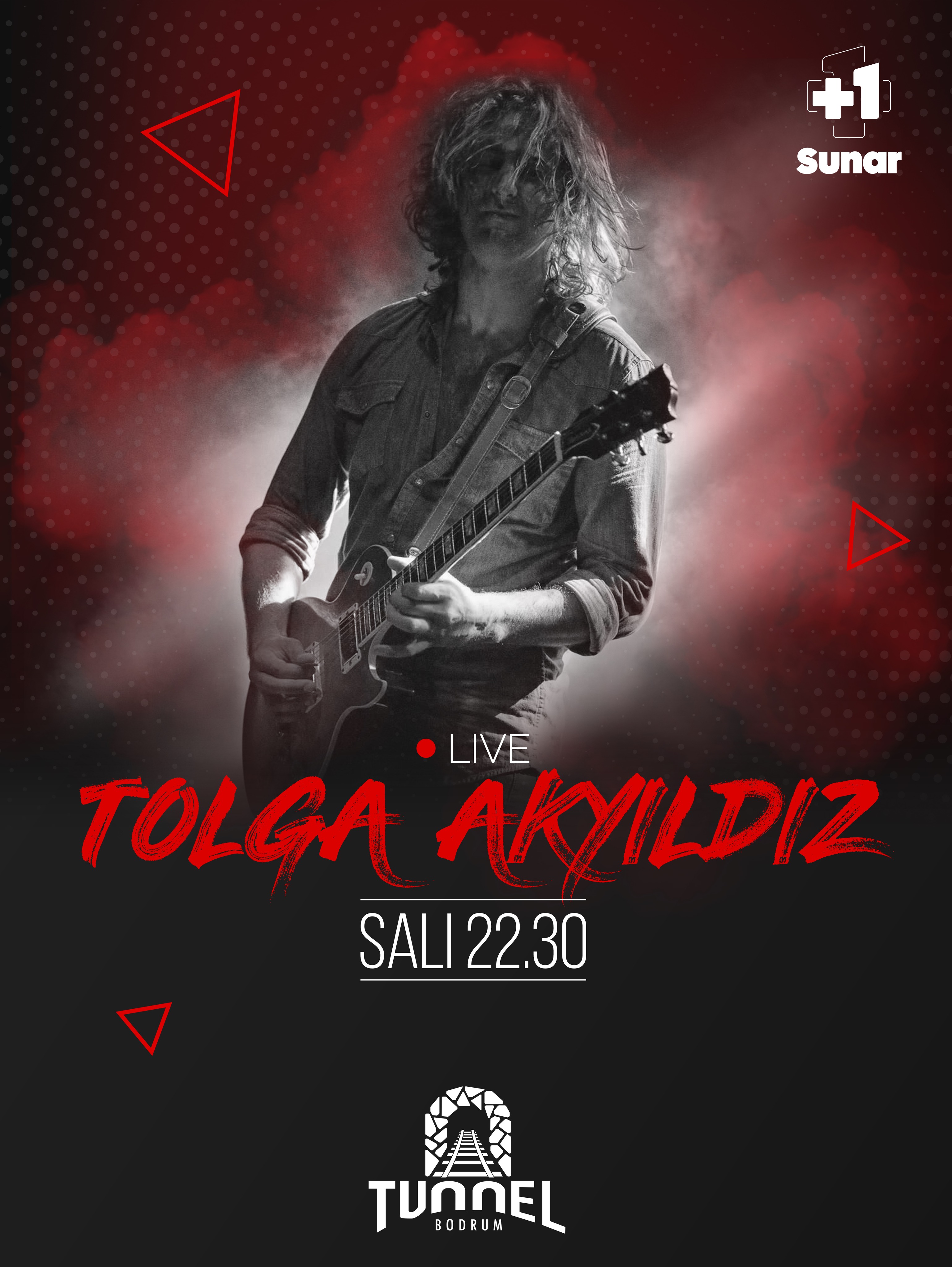 Tolga Akyıldız — Tunnel Bodrum Etkinlik afişi