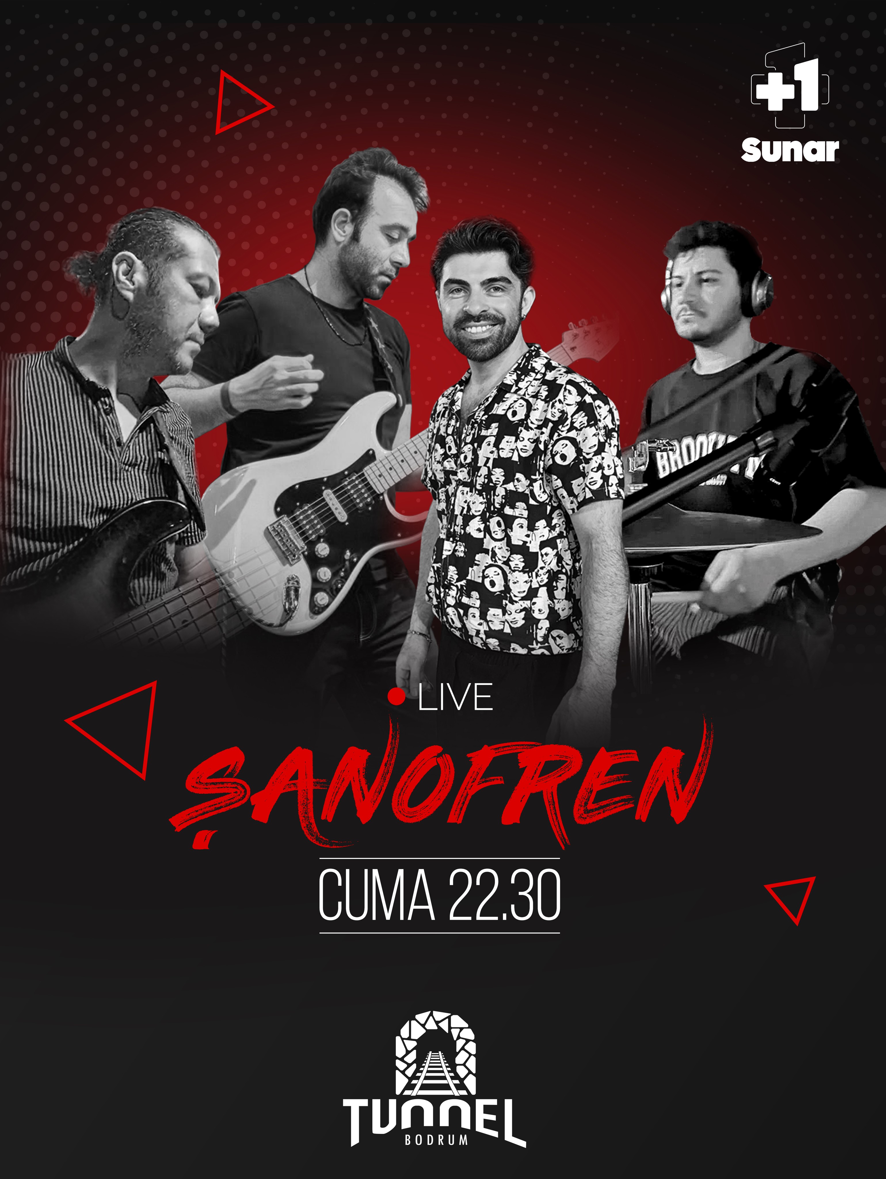 Şanofren — Canlı Müzik Etkinlik afişi