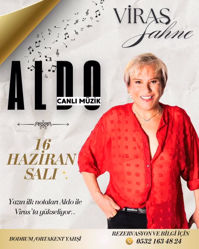 Aldo - Canlı Müzik Etkinlik afişi
