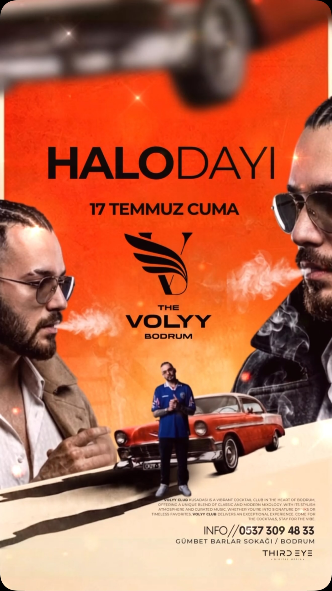 Halo Dayı Live Etkinlik afişi