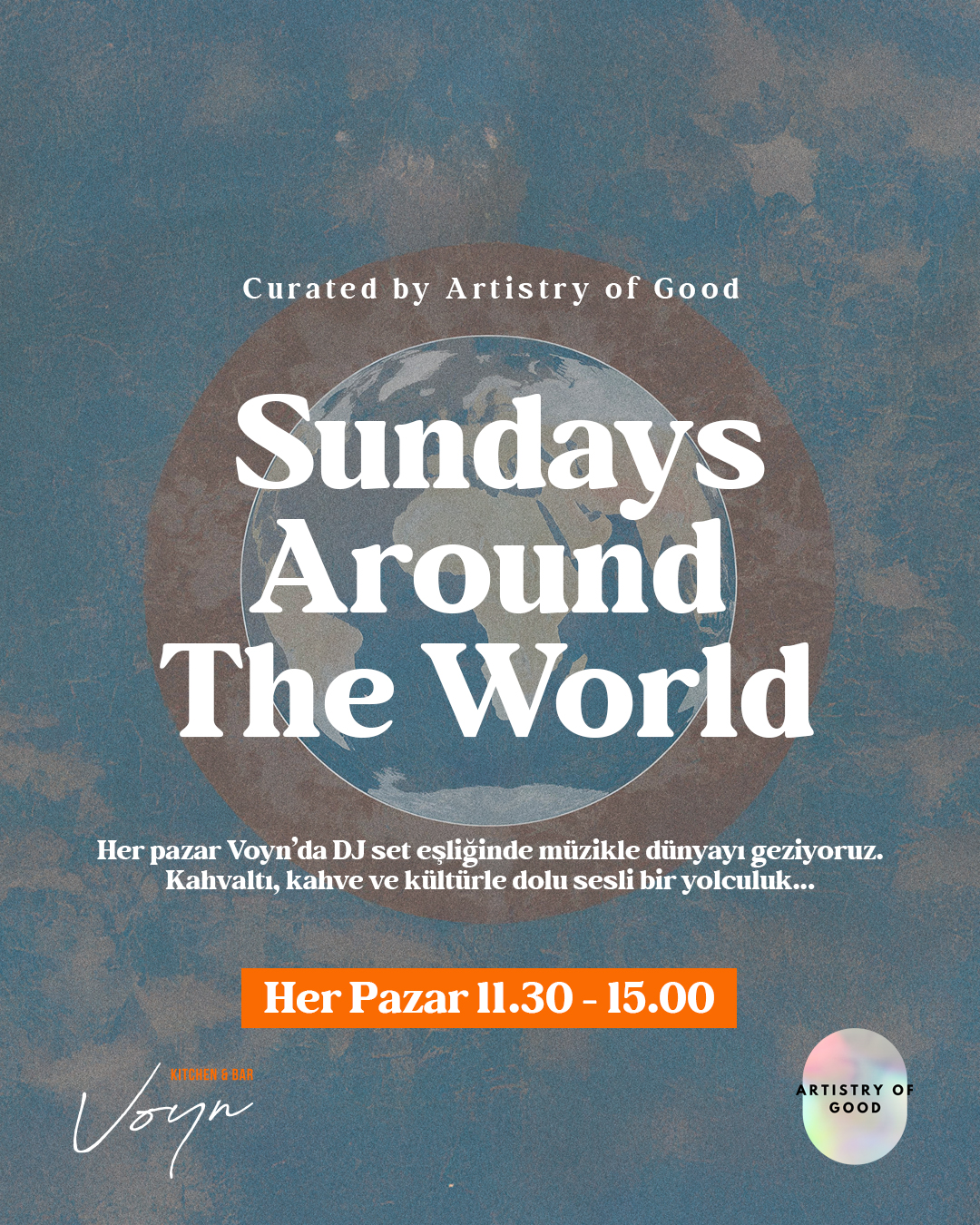 Sundays Around The World Etkinlik afişi