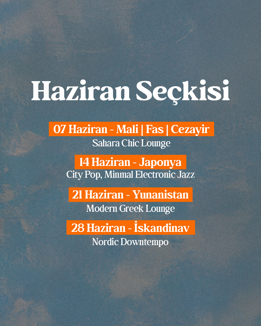 Haziran Seçkisi: İskandinav — Voyn Kitchen & Bar Etkinlik afişi