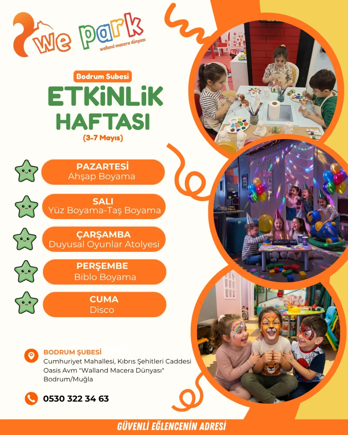 Duyusal Oyunlar Atölyesi Etkinlik afişi