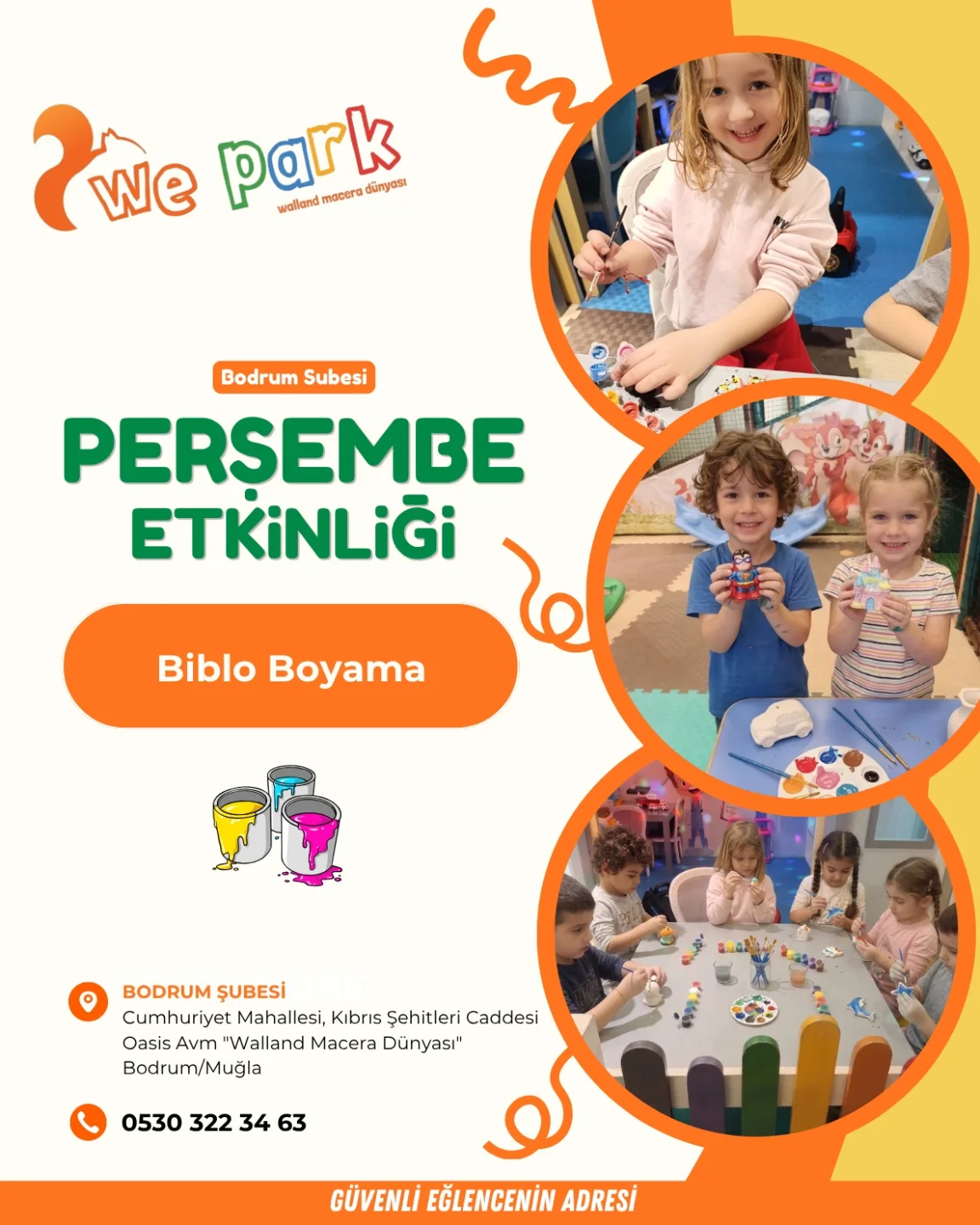 Biblo Boyama Atölyesi Etkinlik afişi