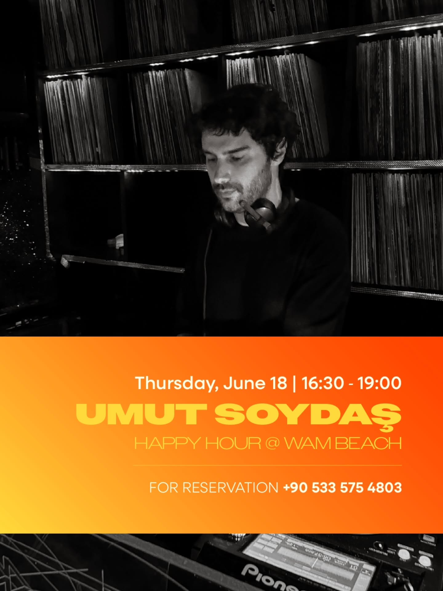 Umut Soydaş — Happy Hour Etkinlik afişi
