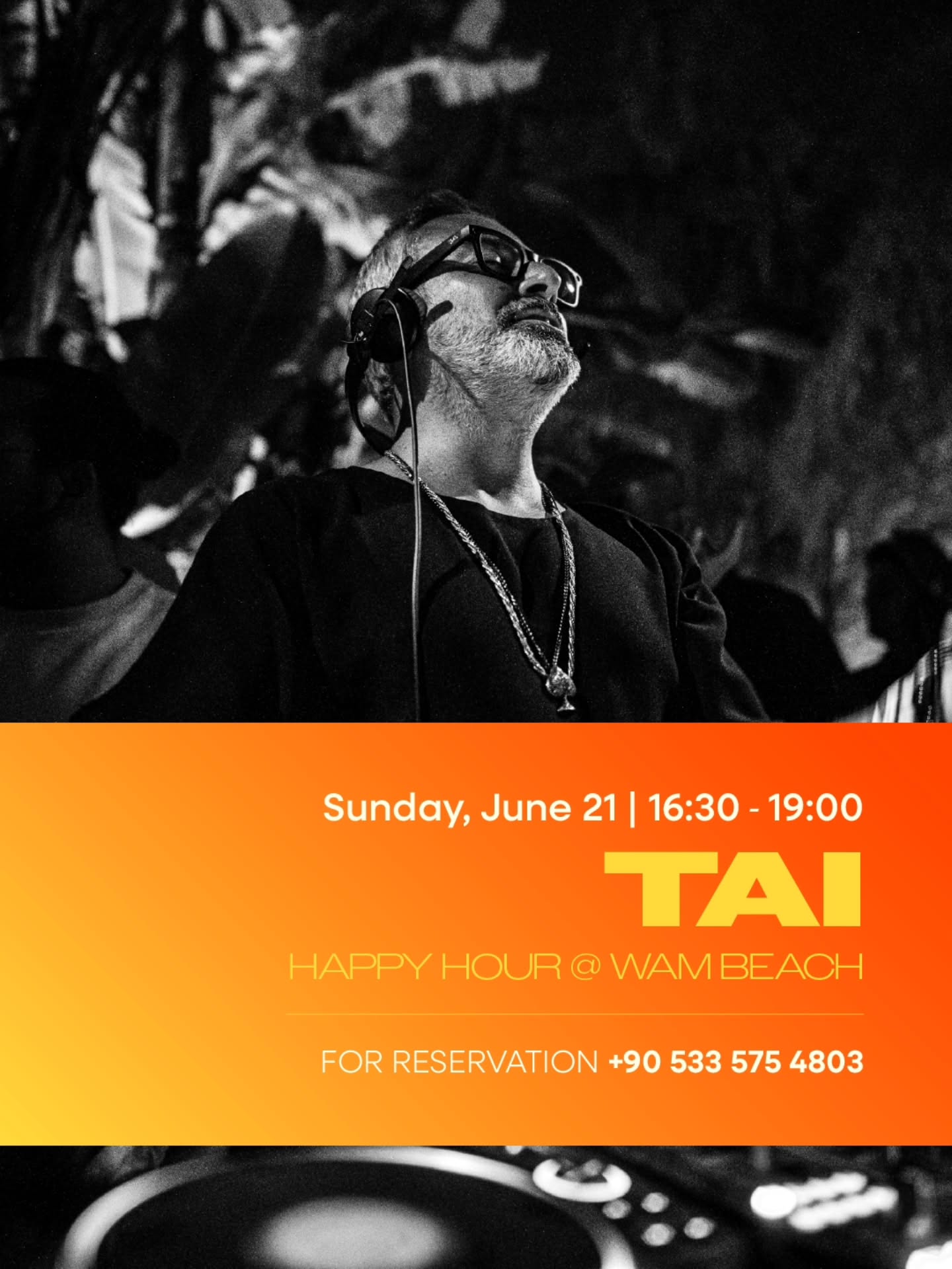 Tai — Happy Hour Etkinlik afişi