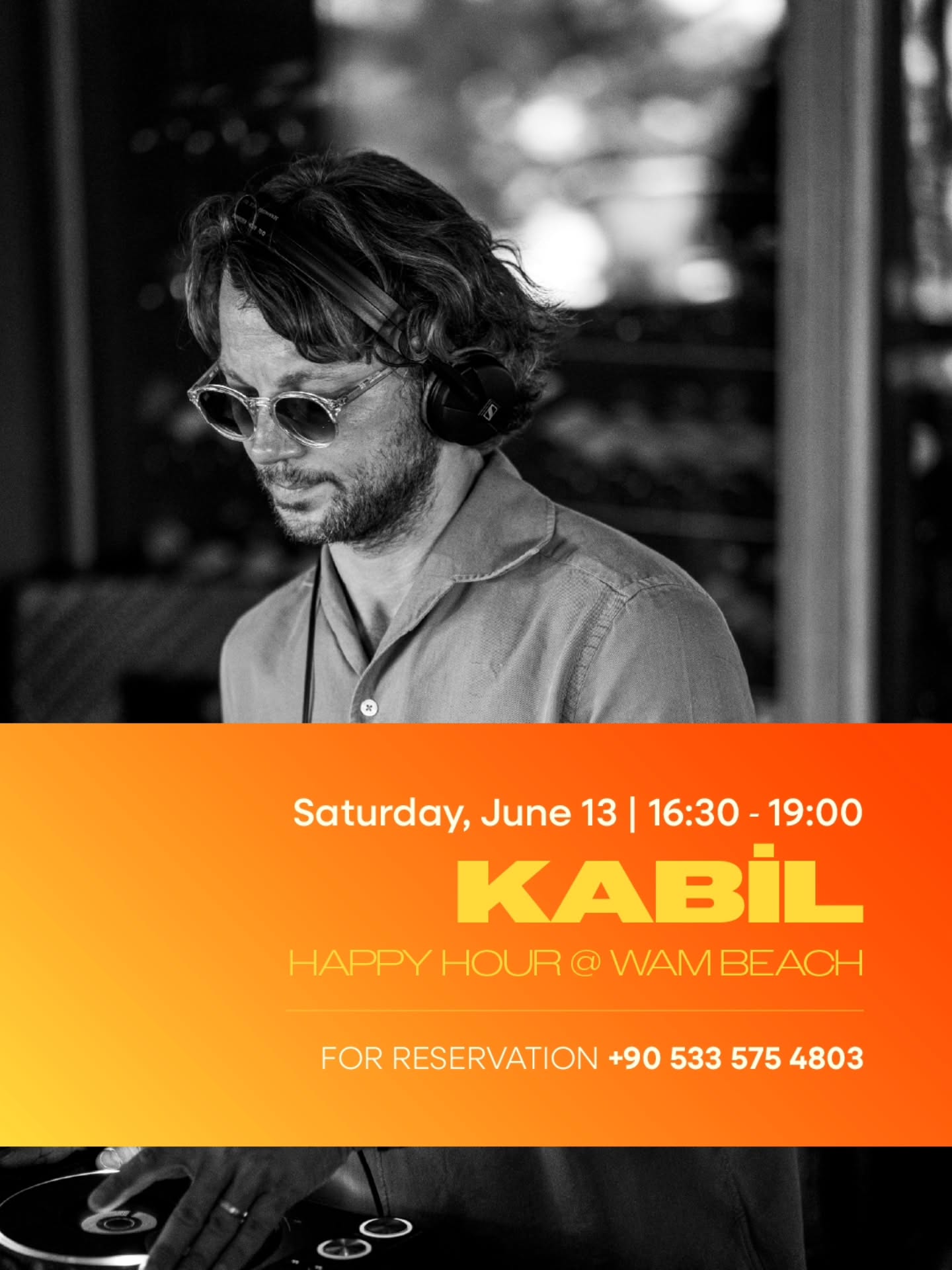 Kabil — Happy Hour Etkinlik afişi