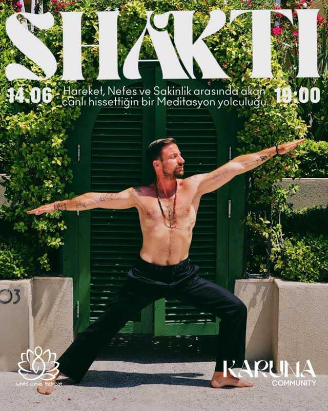 Shakti — Dinamik Meditasyon Etkinlik afişi