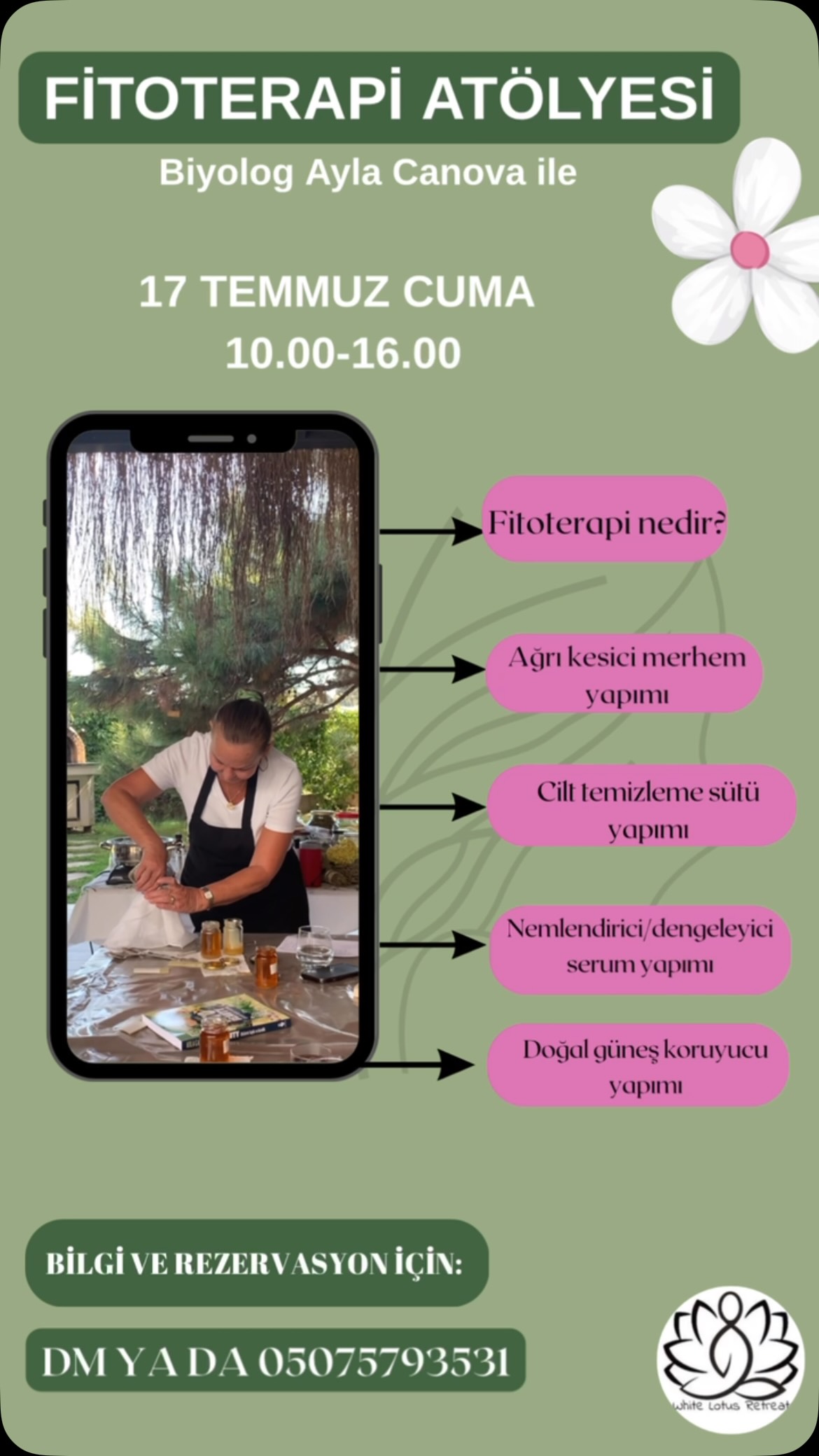 Biyolog Ayla Canova - Fitoterapi Atölyesi