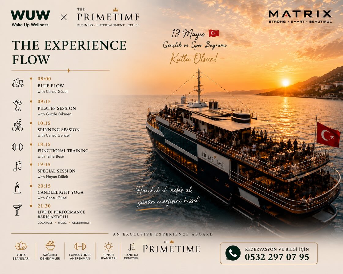 WUW x The Primetime: The Experience Flow Etkinlik afişi