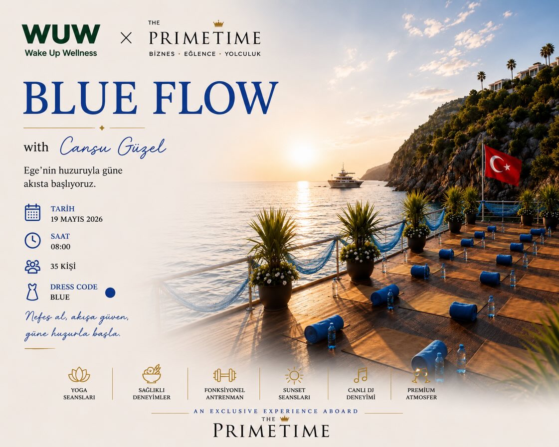 Blue Flow — Cansu Güzel Etkinlik afişi