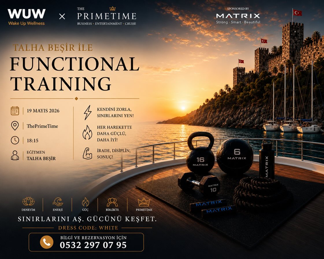 Talha Beşir — Functional Training Etkinlik afişi