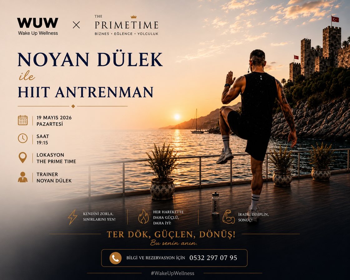 HIIT Antrenman — Noyan Dülek Etkinlik afişi