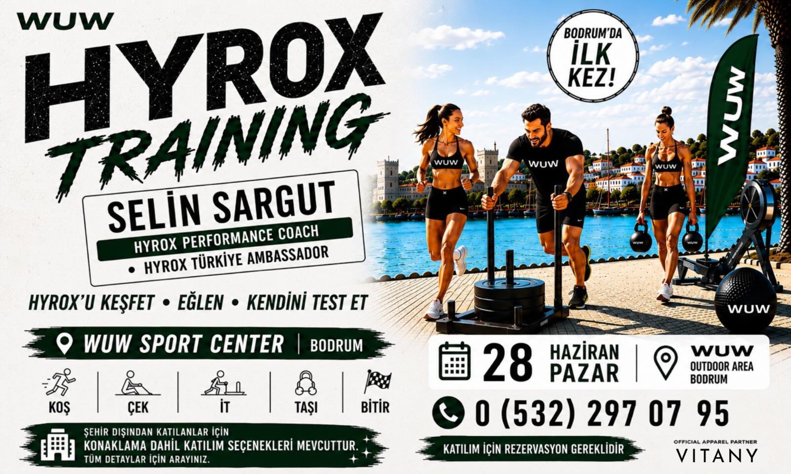 Selin Sargut - Hyrox Training Etkinlik afişi