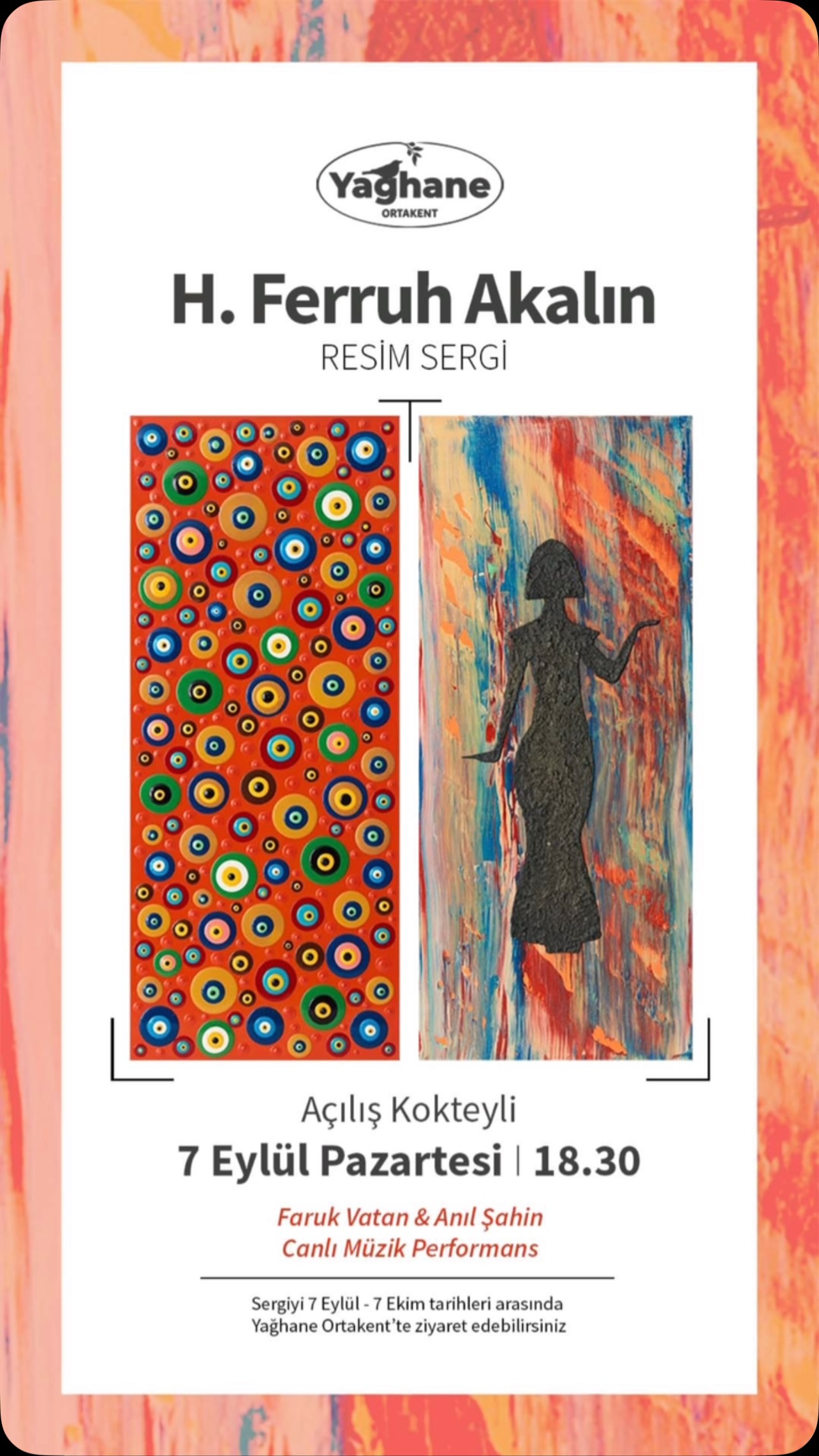 Ferruh Akalın — Kişisel Resim Sergisi Açılış Kokteyli