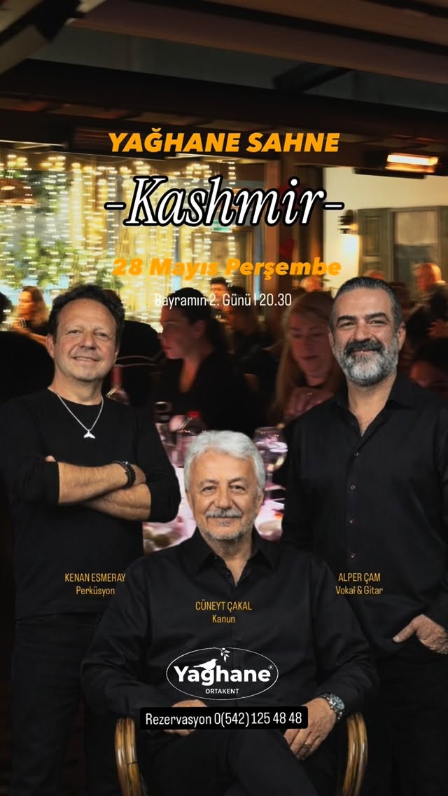 Kashmir Etkinlik afişi