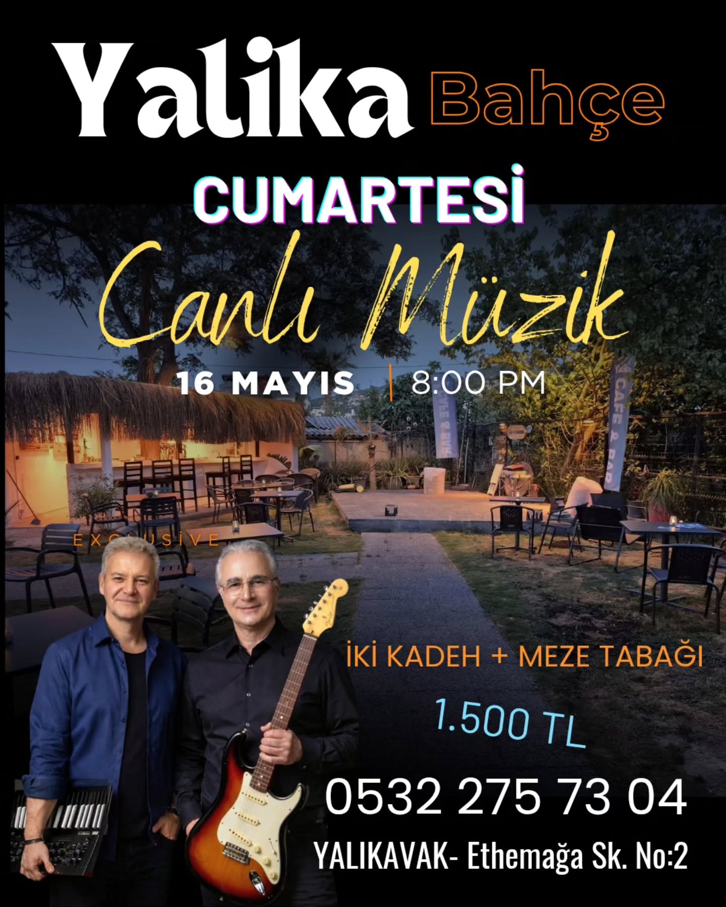 İki Kadeh Etkinlik afişi