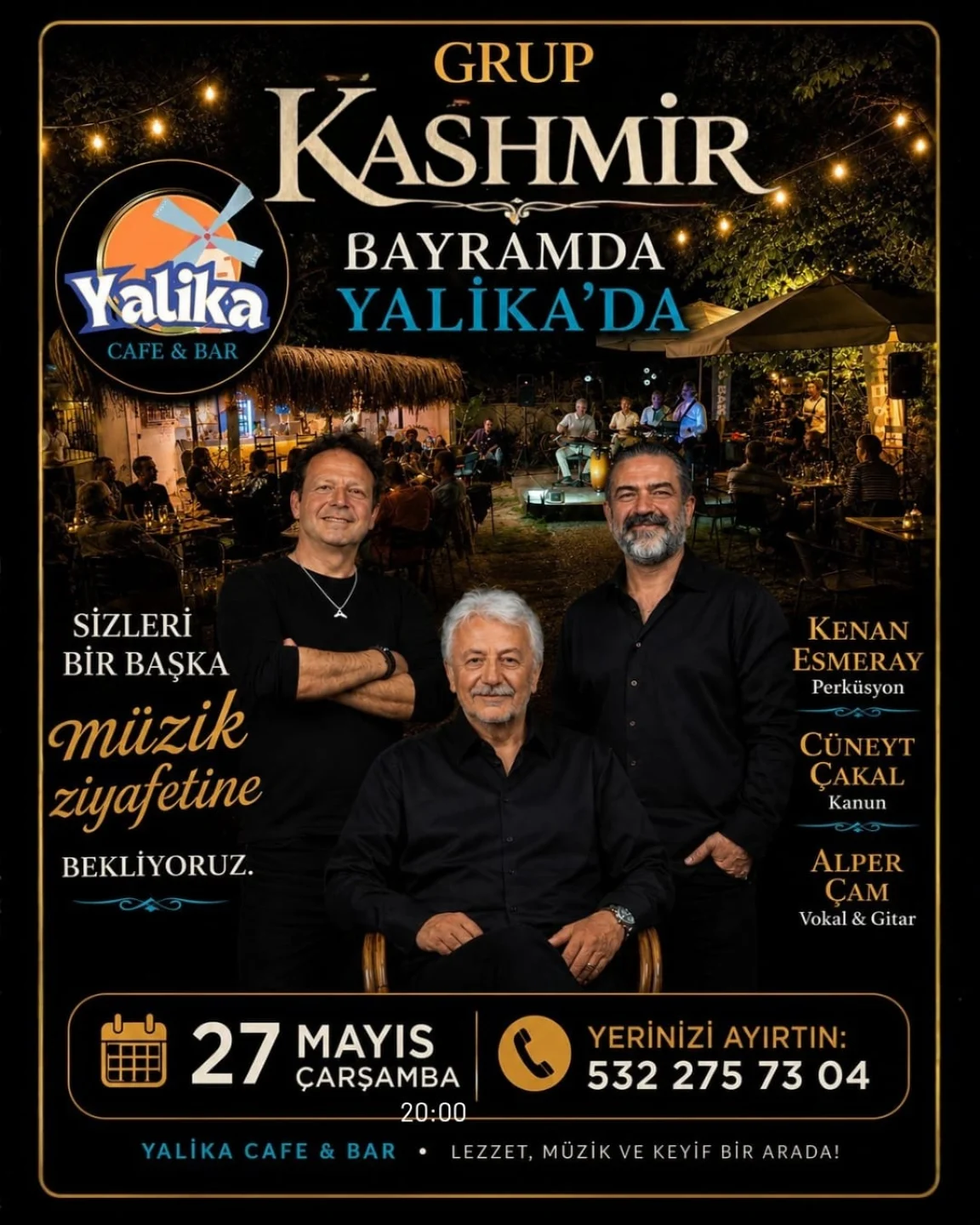 Kashmir - Konser Etkinlik afişi