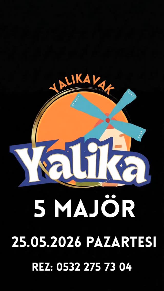5 Majör Etkinlik afişi