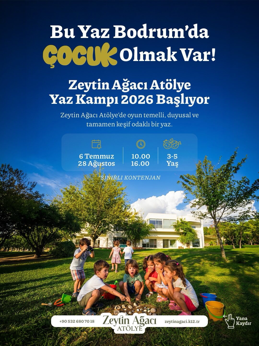 Yaz Kampı 2026 Etkinlik afişi