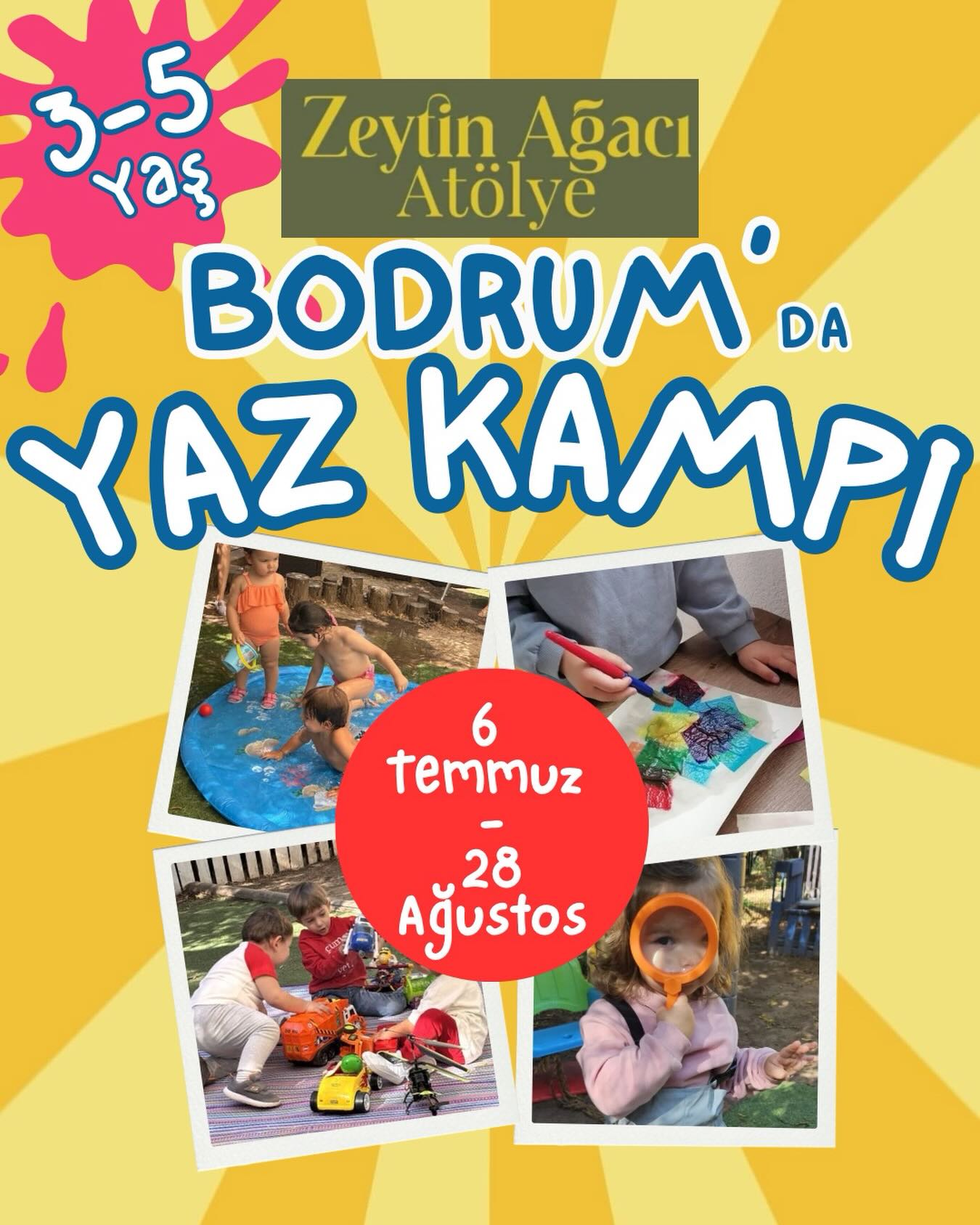 Yaz Kampı (3-5 Yaş) Etkinlik afişi