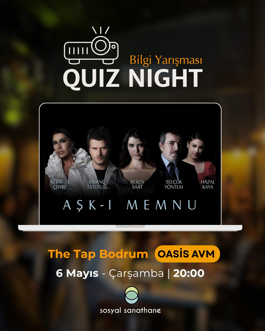 Quiz Night — Aşk-ı Memnu Etkinlik afişi