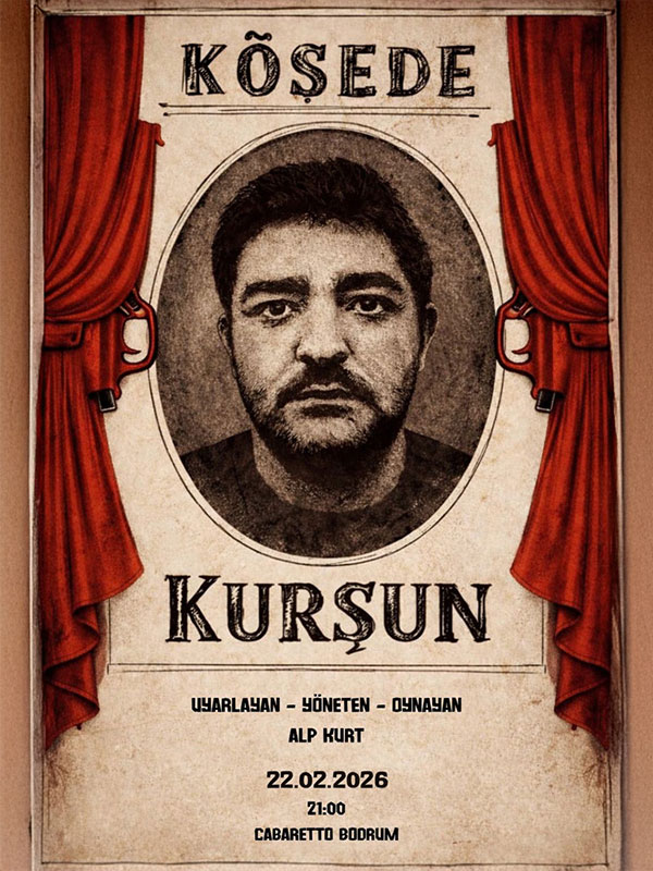 Köşede Kurşun Etkinlik afişi