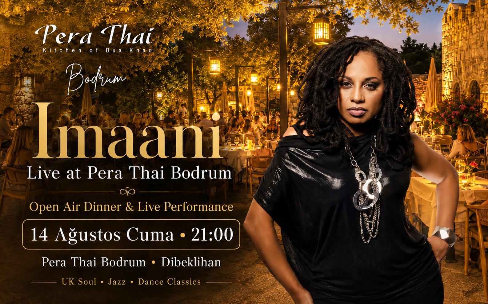 Imaani — Açık Hava Dinner & Live Performance