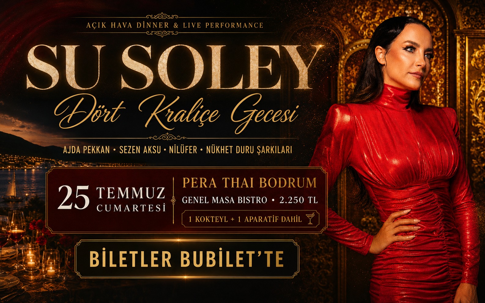 Su Soley — Dört Kraliçe Gecesi