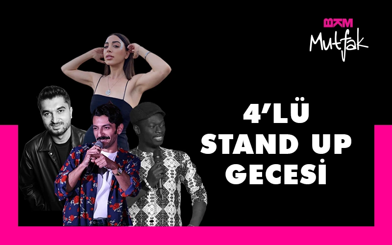 4’lü Stand Up Gecesi — Metreküp